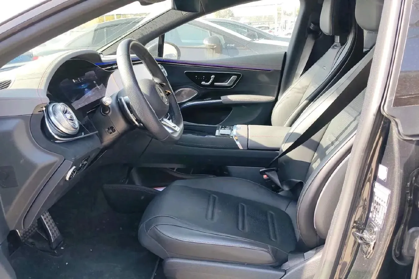 2022 Mercedes-Benz EQS AMG BEV 111.8KWH,autocango,china used car exporter,china ev exporter,chinese used car exporter,chinese used ev exporter