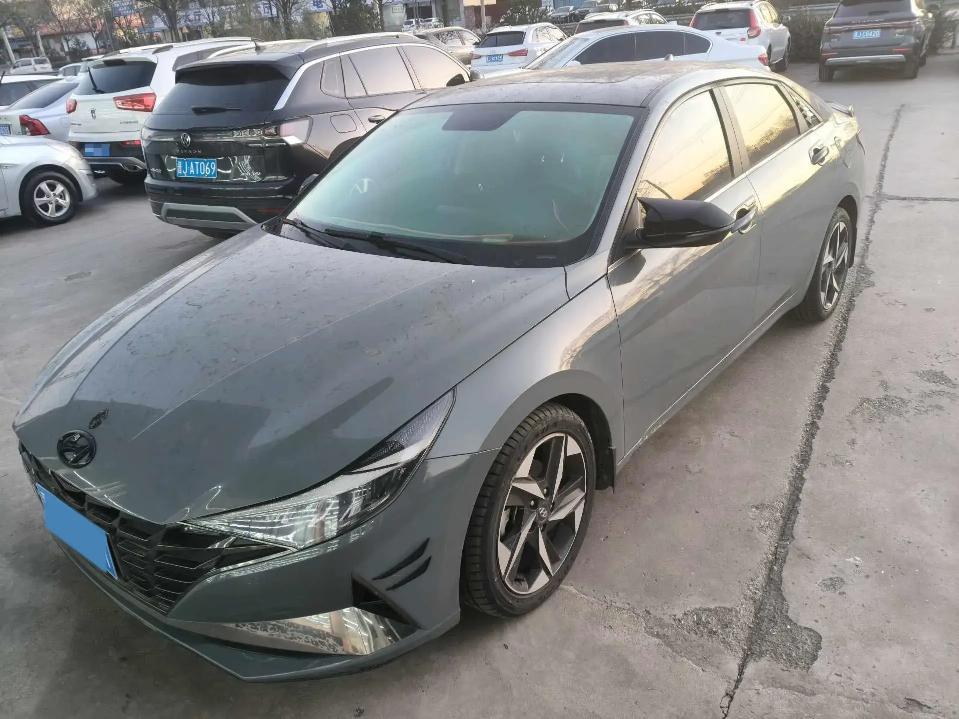 2021 HYUNDAI ELANTRA view 1