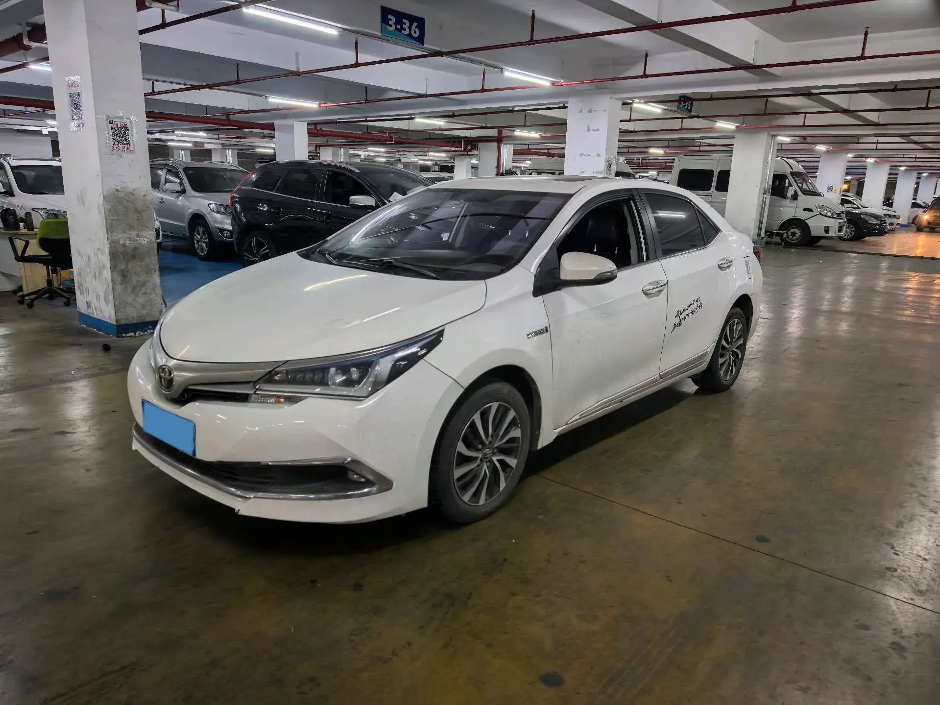 2017 TOYOTA COROLLA view 1