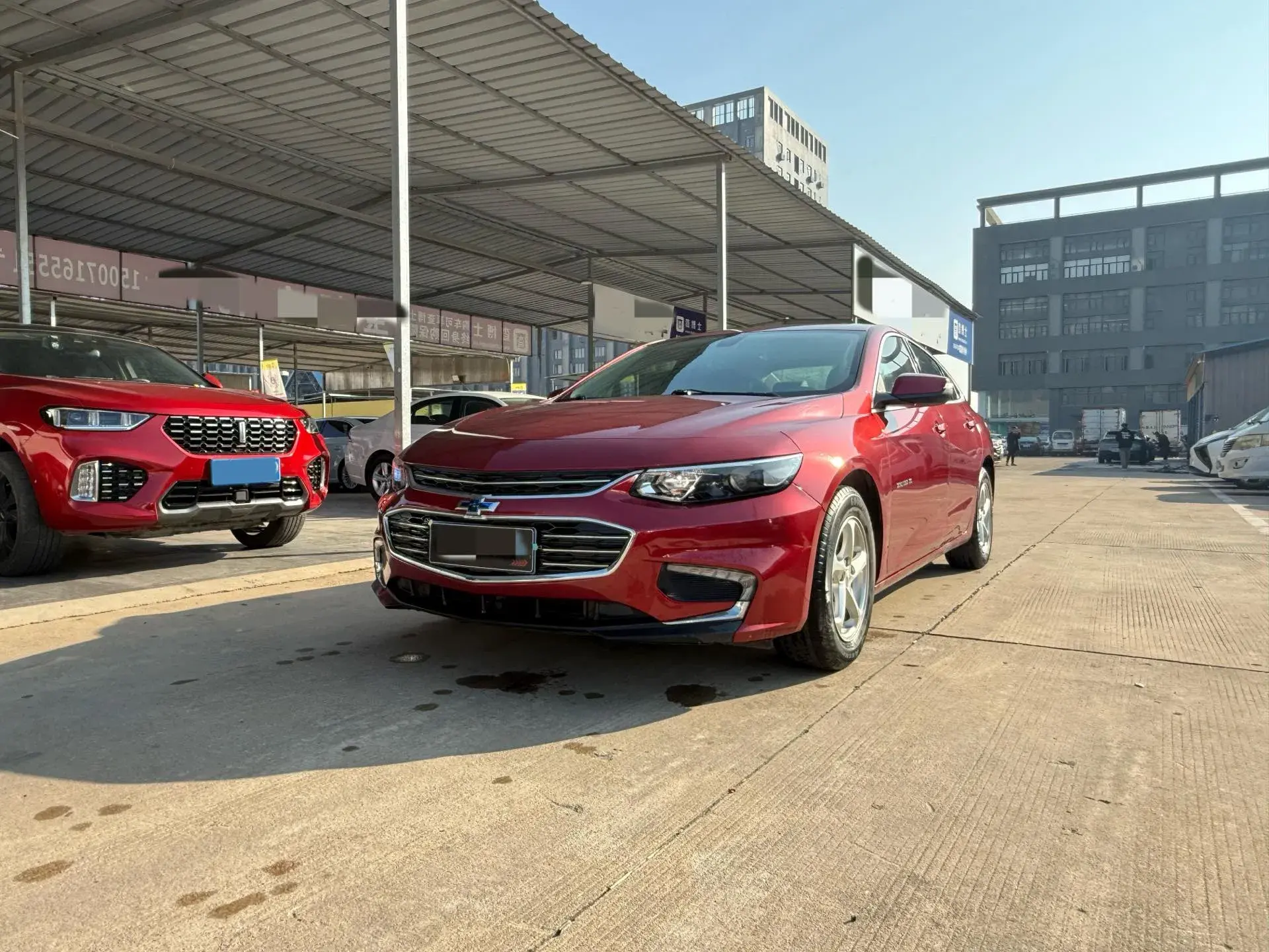 2018 CHEVROLET MALIBU view 1