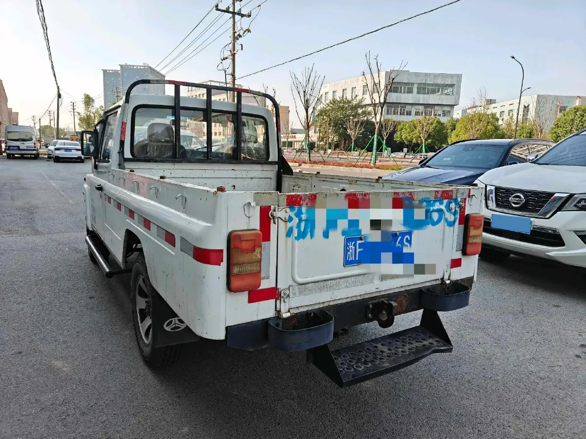 2017 BAW Battle Flag Pickup 2.2L 112HP L4 5MT,autocango,china used car exporter,china ev exporter,chinese used car exporter,chinese used ev exporter
