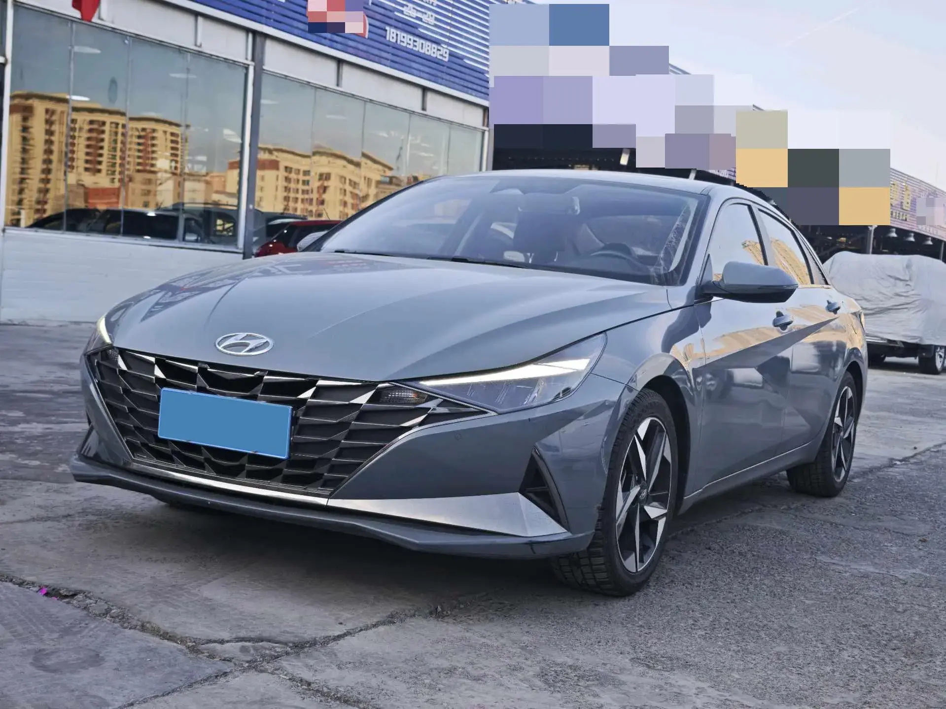 2021 HYUNDAI ELANTRA view 1