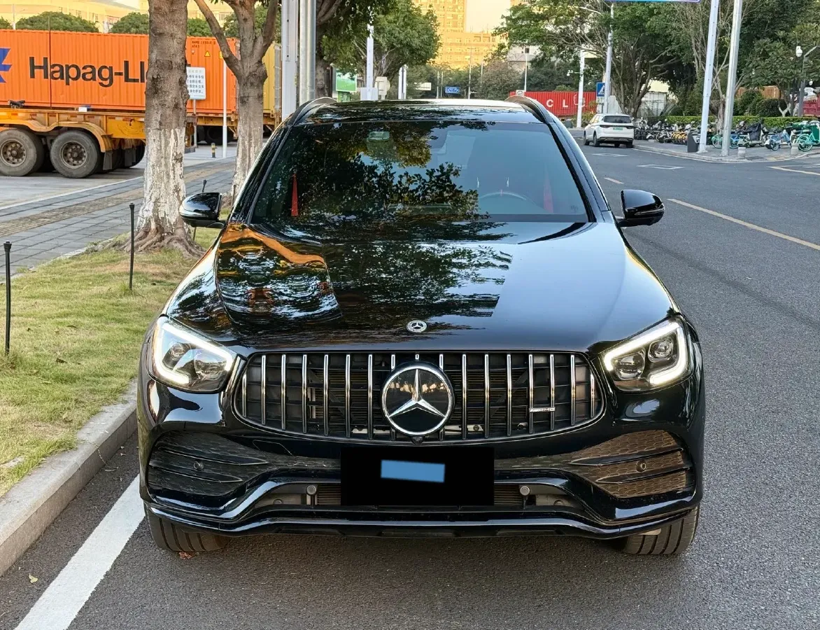 2022 Mercedes-Benz GLC AMG 3.0T 390HP V6 9AT,autocango,china used car exporter,china ev exporter,chinese used car exporter,chinese used ev exporter