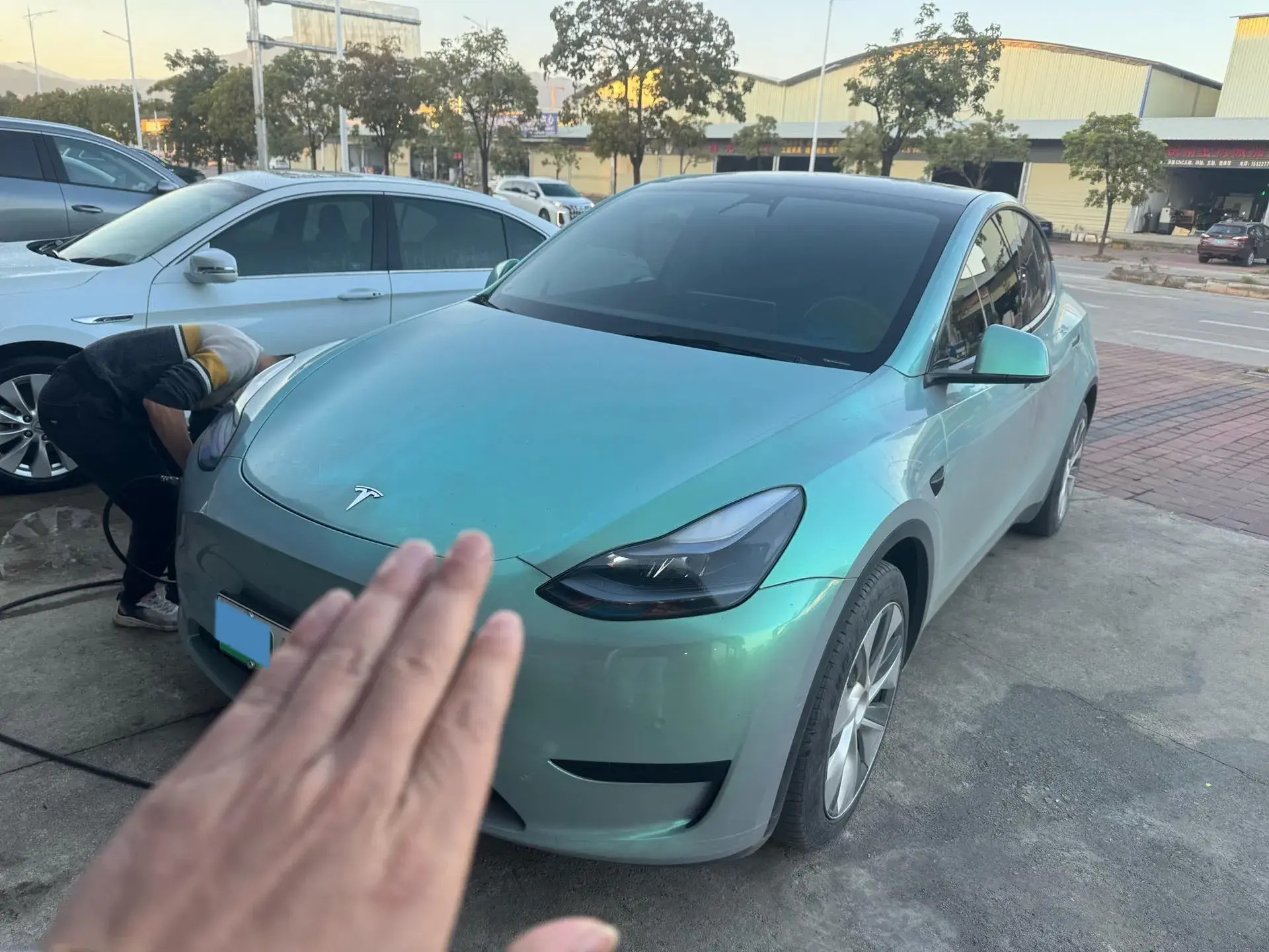 2022 TESLA MODEL view 1