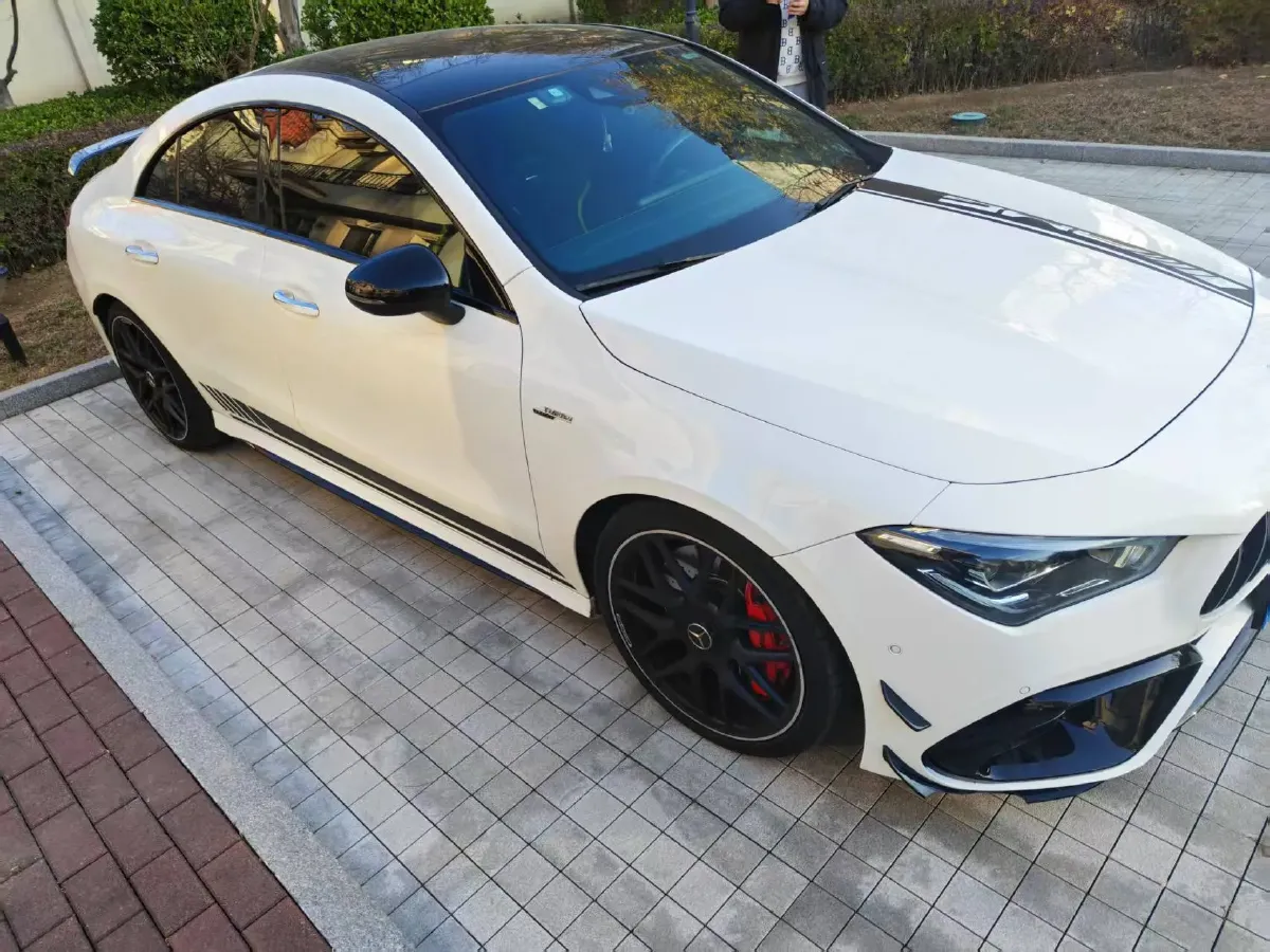 2021 Mercedes-Benz CLA AMG 2.0T 421HP L4 8DCT,autocango,china used car exporter,china ev exporter,chinese used car exporter,chinese used ev exporter