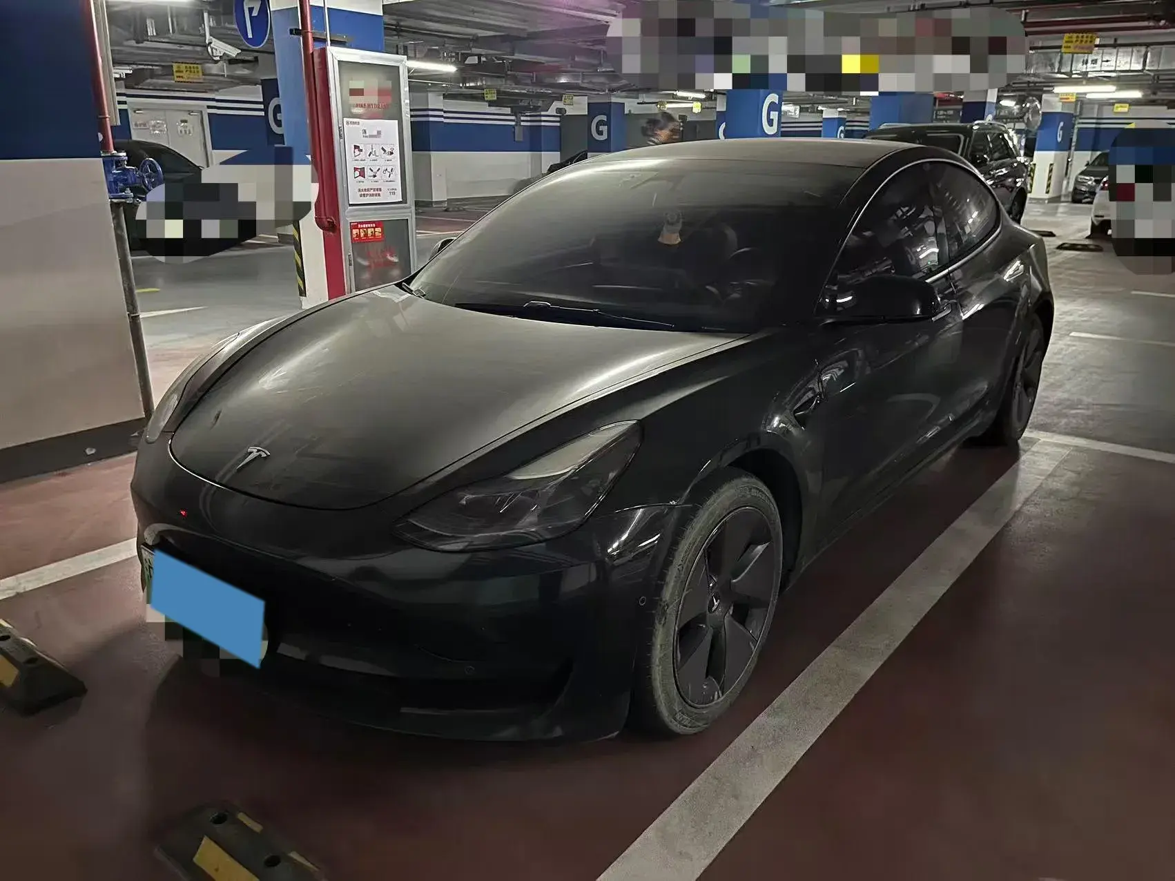 2021 TESLA MODEL view 1