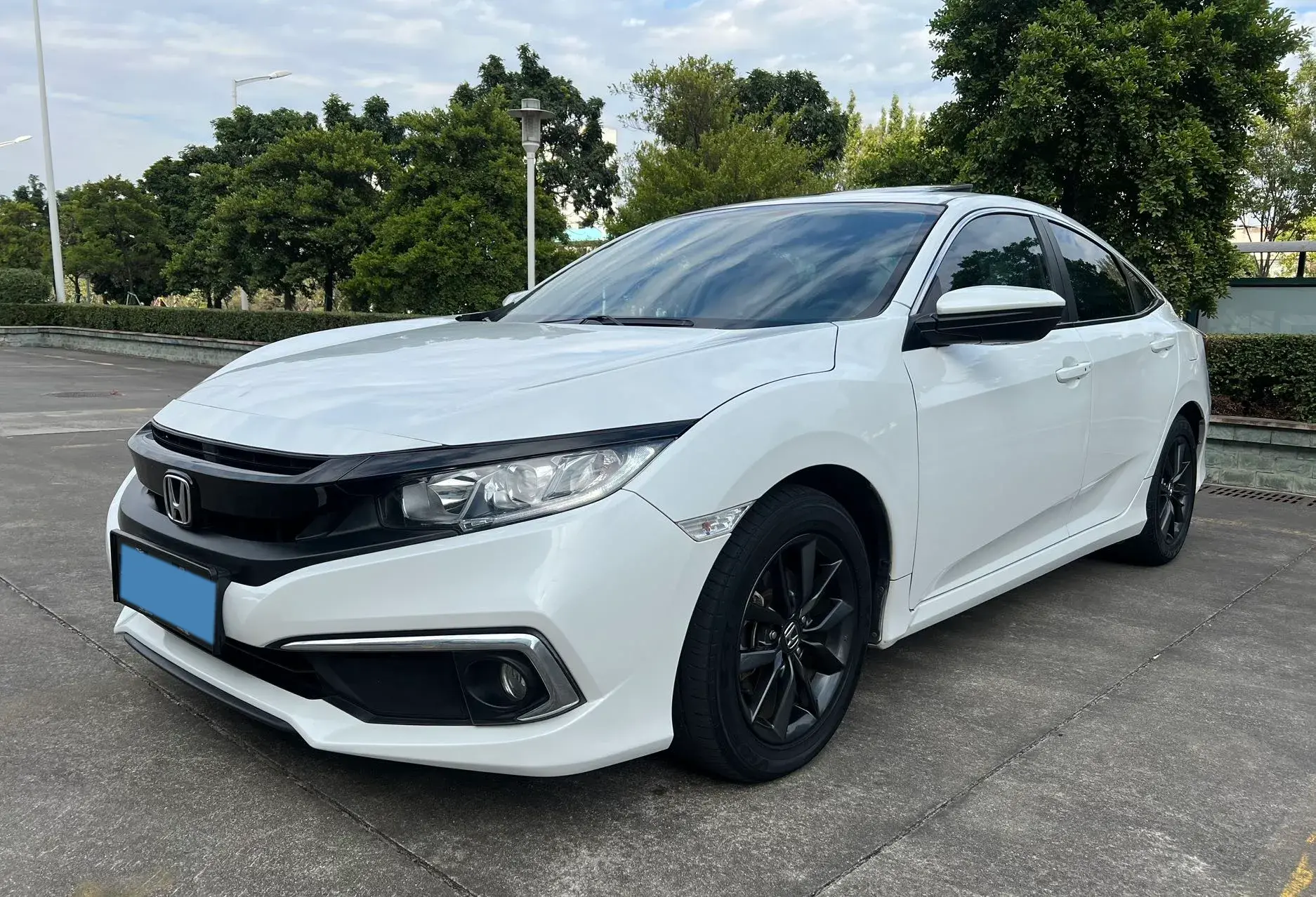 2019 HONDA CIVIC view 1