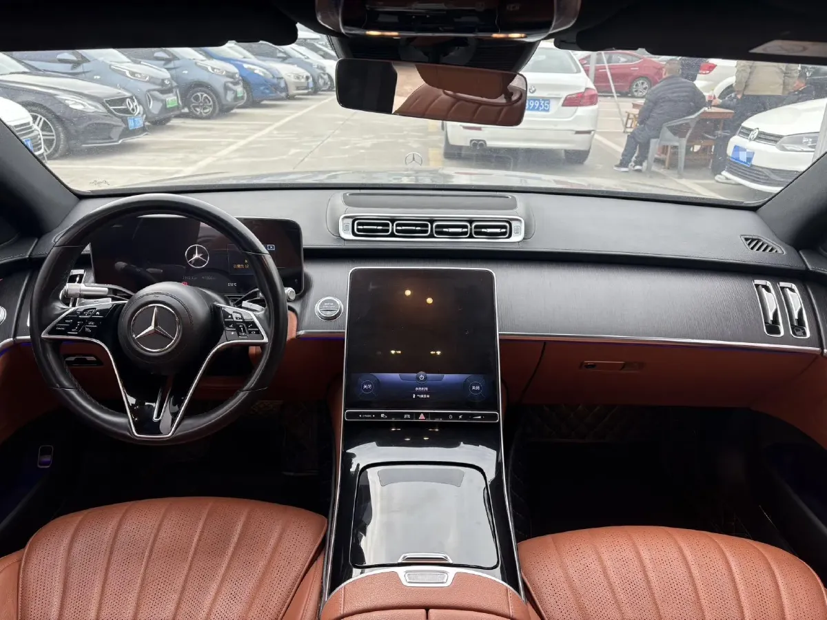 2022 Mercedes-Benz S Class 2.5T 313HP L6 9AT,autocango,china used car exporter,china ev exporter,chinese used car exporter,chinese used ev exporter