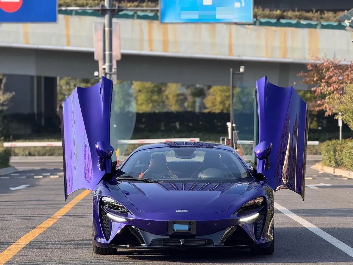 2023 McLaren Artura 3.0T 585HP V6 8DCT PHEV 7.4KWH,autocango,china used car exporter,china ev exporter,chinese used car exporter,chinese used ev exporter