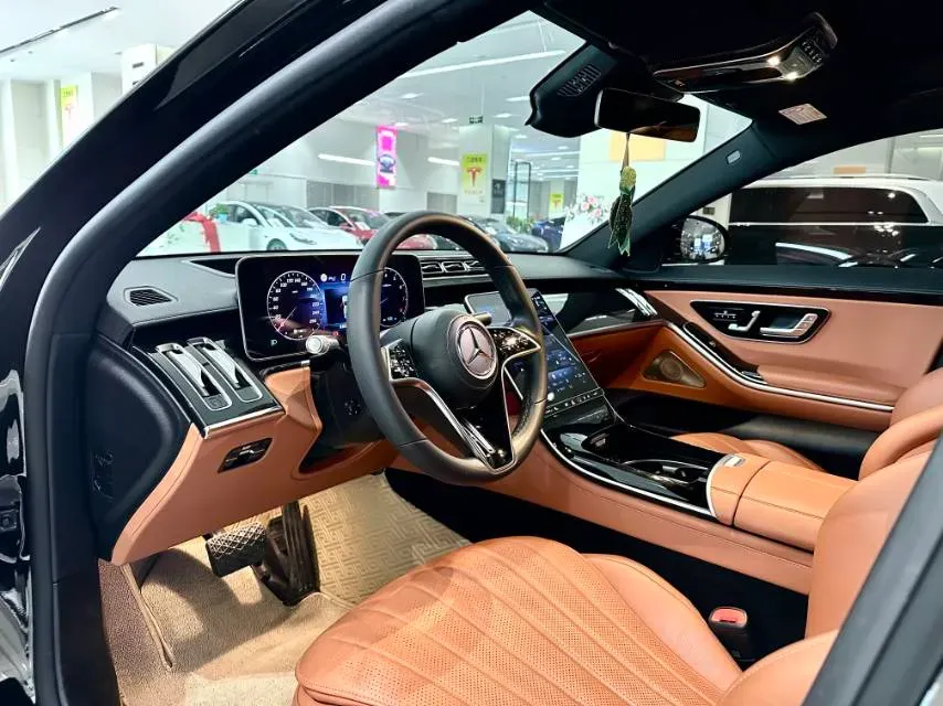 2022 Mercedes-Benz S Class 2.5T 313HP L6 9AT,autocango,china used car exporter,china ev exporter,chinese used car exporter,chinese used ev exporter