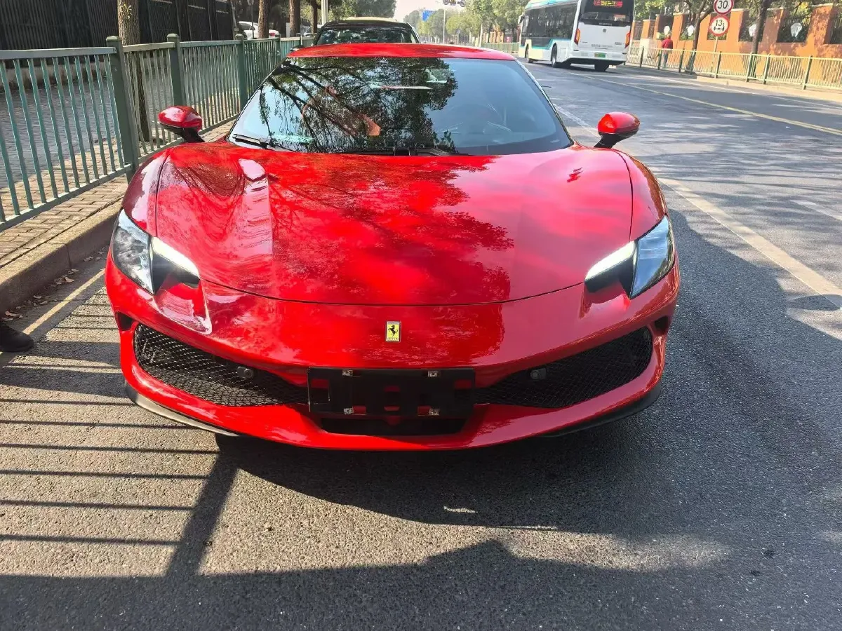 2021 Ferrari 296 3.0T 663HP V6 8DCT PHEV 7.45KWH,autocango,china used car exporter,china ev exporter,chinese used car exporter,chinese used ev exporter