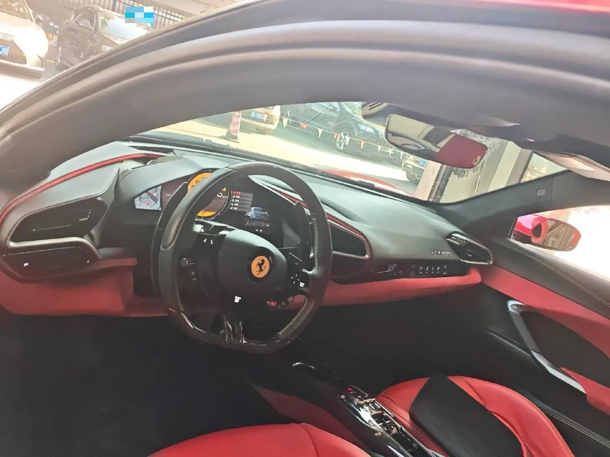 2021 Ferrari 296 3.0T 663HP V6 8DCT PHEV 7.45KWH,autocango,china used car exporter,china ev exporter,chinese used car exporter,chinese used ev exporter
