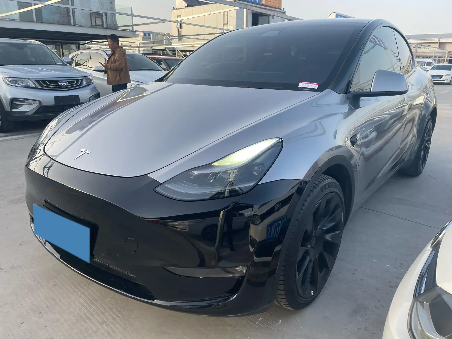 2021 TESLA MODEL view 1