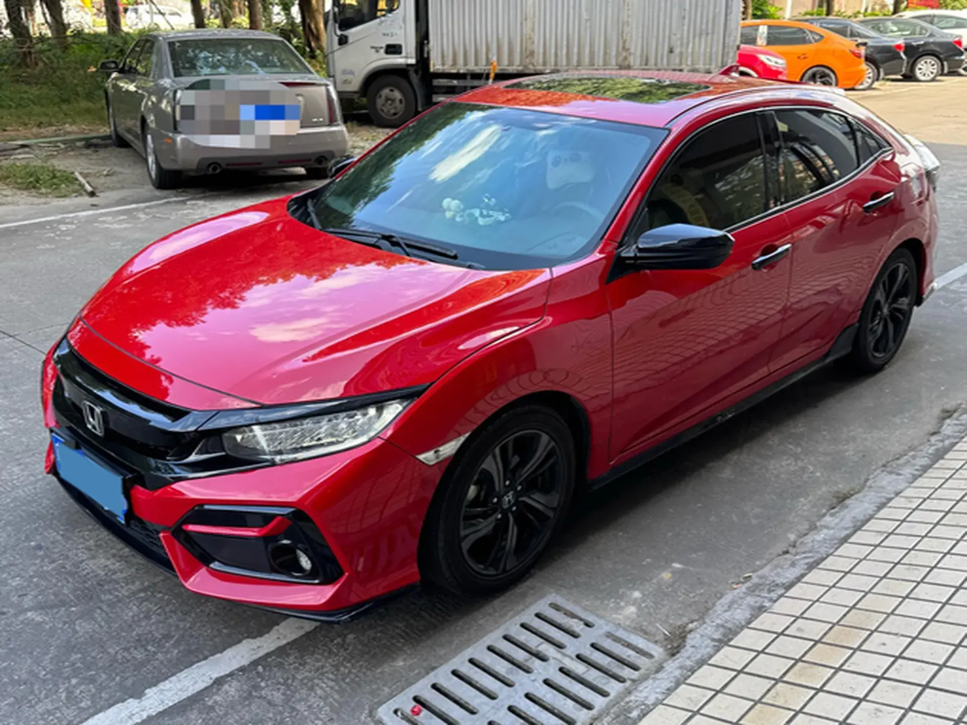 2021 HONDA CIVIC view 1