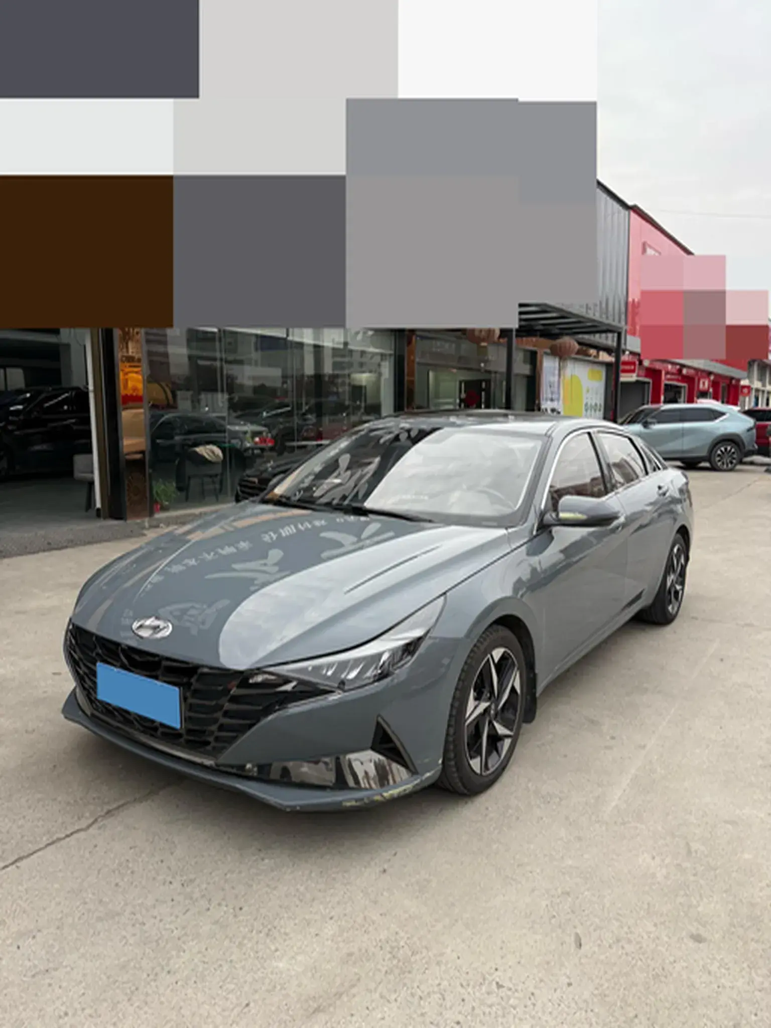 2021 HYUNDAI ELANTRA view 1