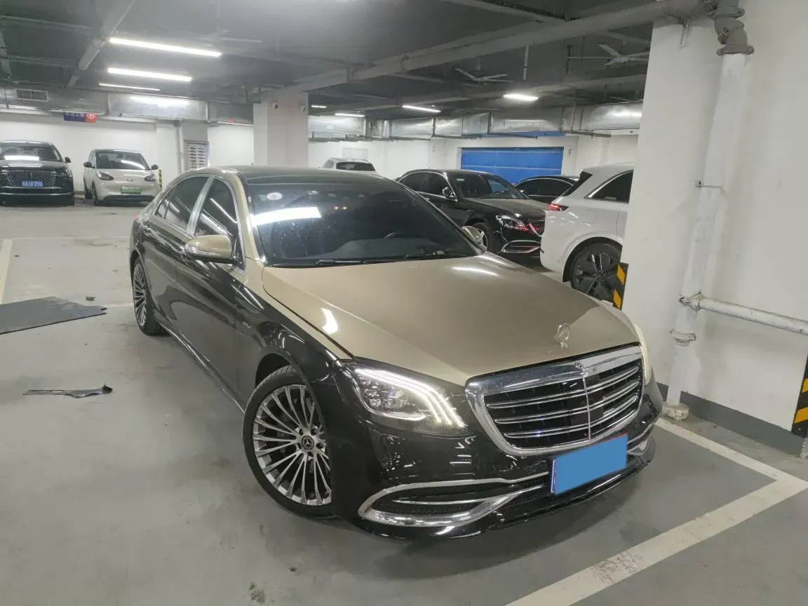 2019 Mercedes-Benz S Class 3.0T 367HP V6 9AT,autocango,china used car exporter,china ev exporter,chinese used car exporter,chinese used ev exporter