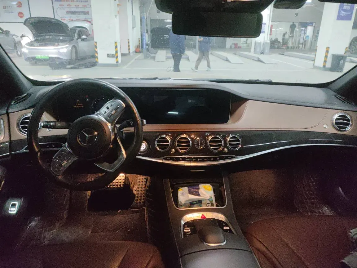 2019 Mercedes-Benz S Class 3.0T 367HP V6 9AT,autocango,china used car exporter,china ev exporter,chinese used car exporter,chinese used ev exporter