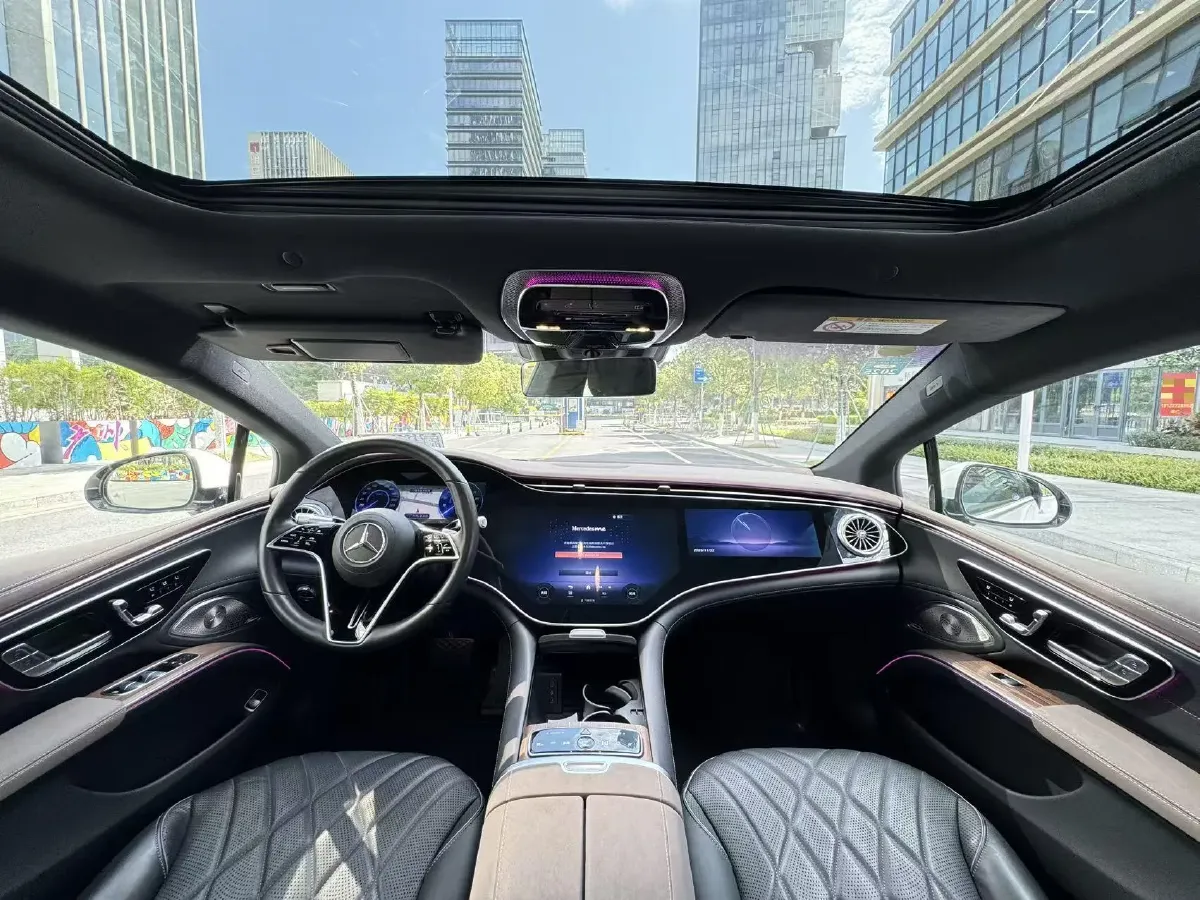 2022 Mercedes-Benz EQS Class BEV 111.8KWH,autocango,china used car exporter,china ev exporter,chinese used car exporter,chinese used ev exporter