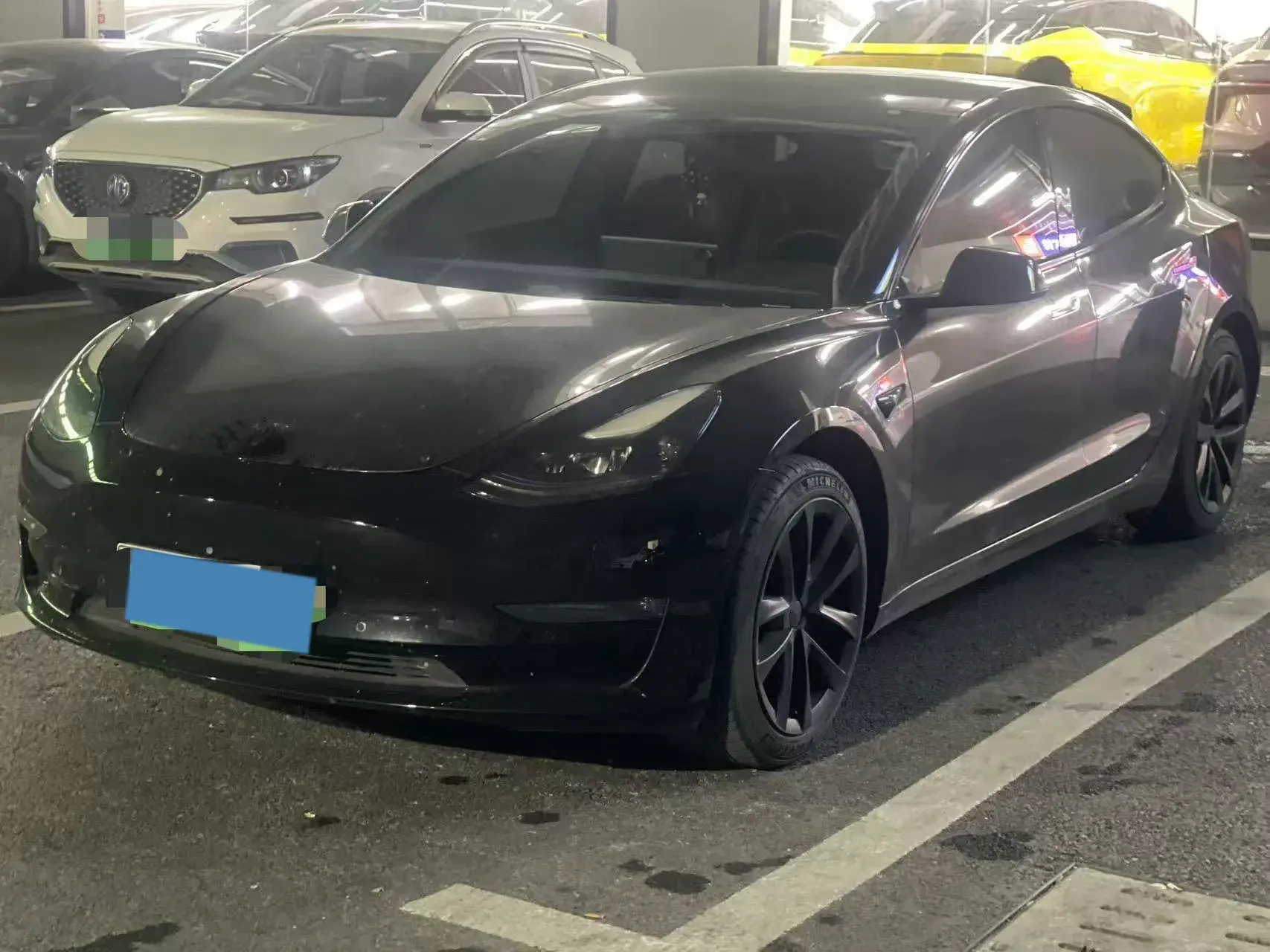 2020 TESLA MODEL view 1