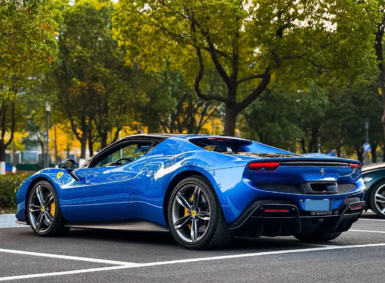 2021 Ferrari 296 3.0T 663HP V6 8DCT PHEV 7.45KWH,autocango,china used car exporter,china ev exporter,chinese used car exporter,chinese used ev exporter