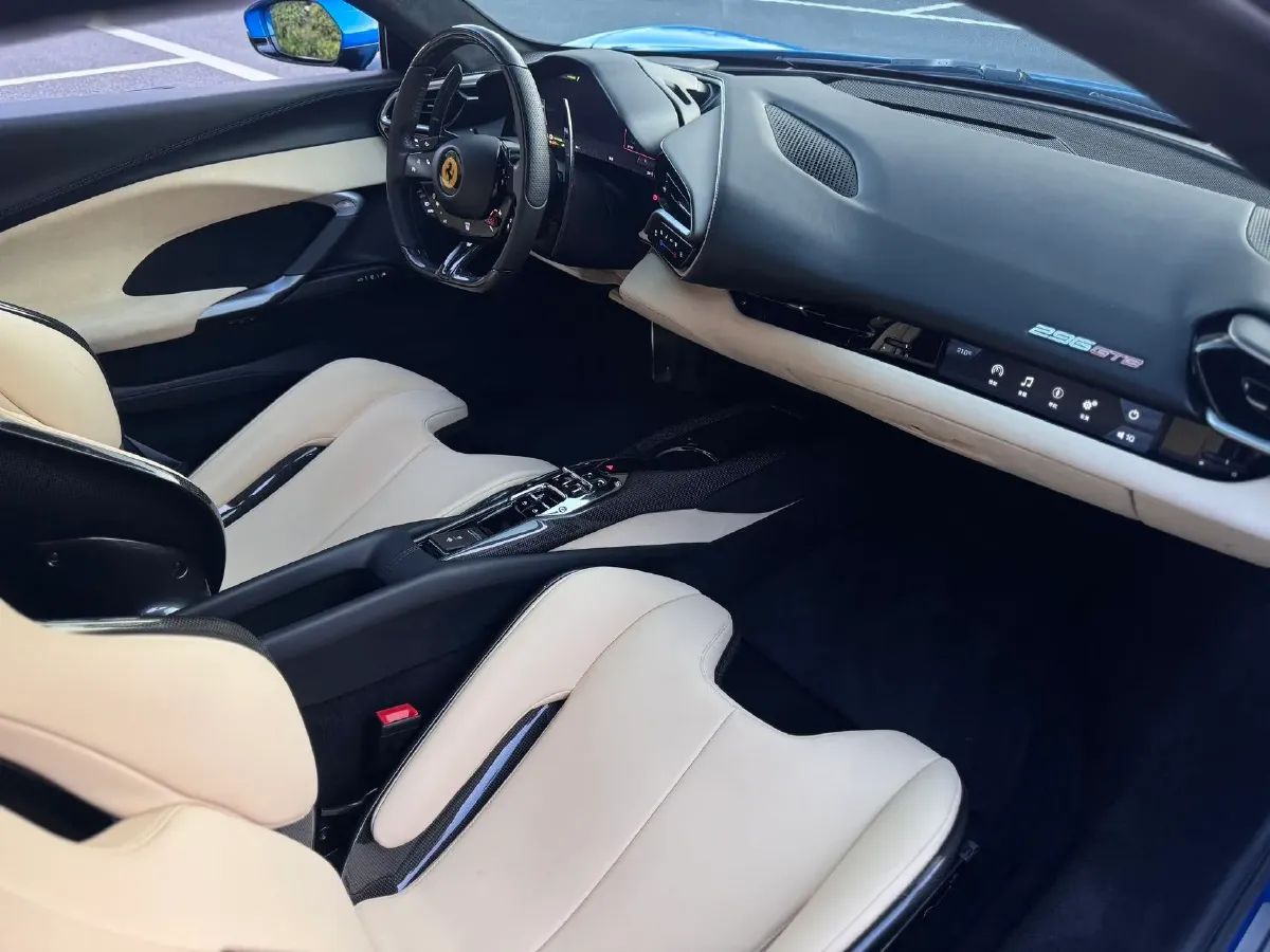 2021 Ferrari 296 3.0T 663HP V6 8DCT PHEV 7.45KWH,autocango,china used car exporter,china ev exporter,chinese used car exporter,chinese used ev exporter