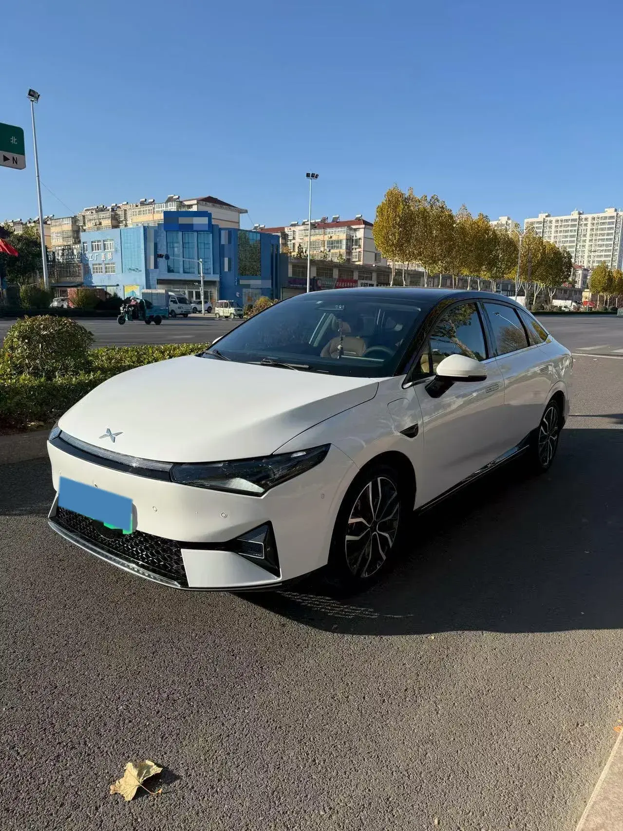 2021 XPENG P5 view 1