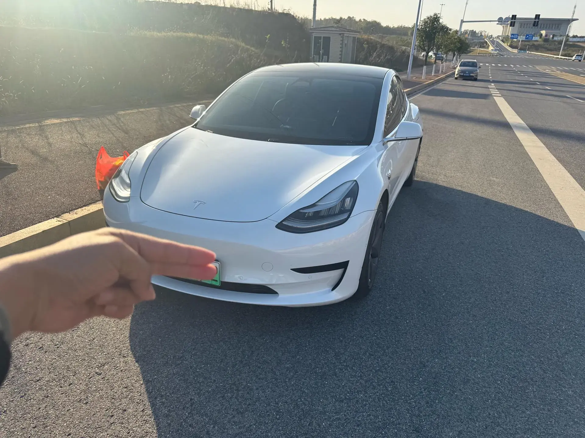 2020 TESLA MODEL view 1