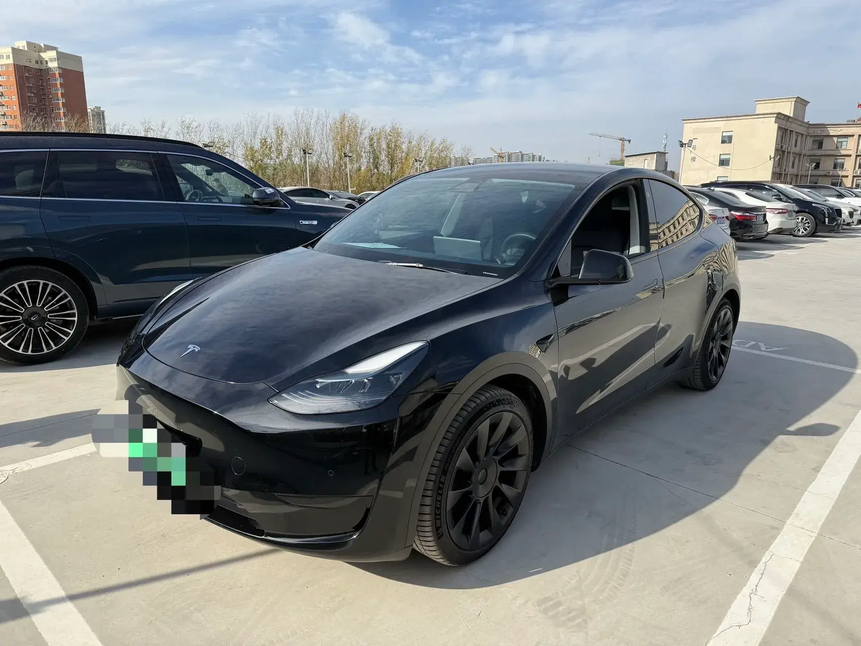 2022 TESLA MODEL view 1
