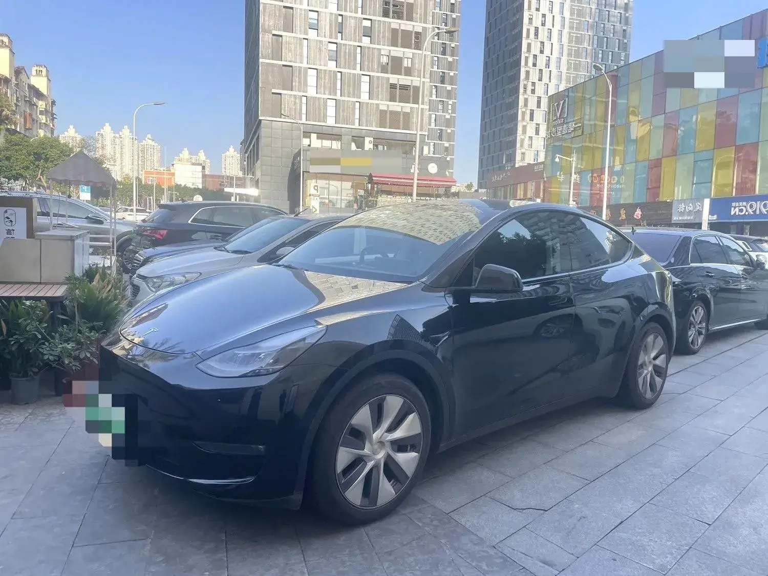 2021 TESLA MODEL view 1