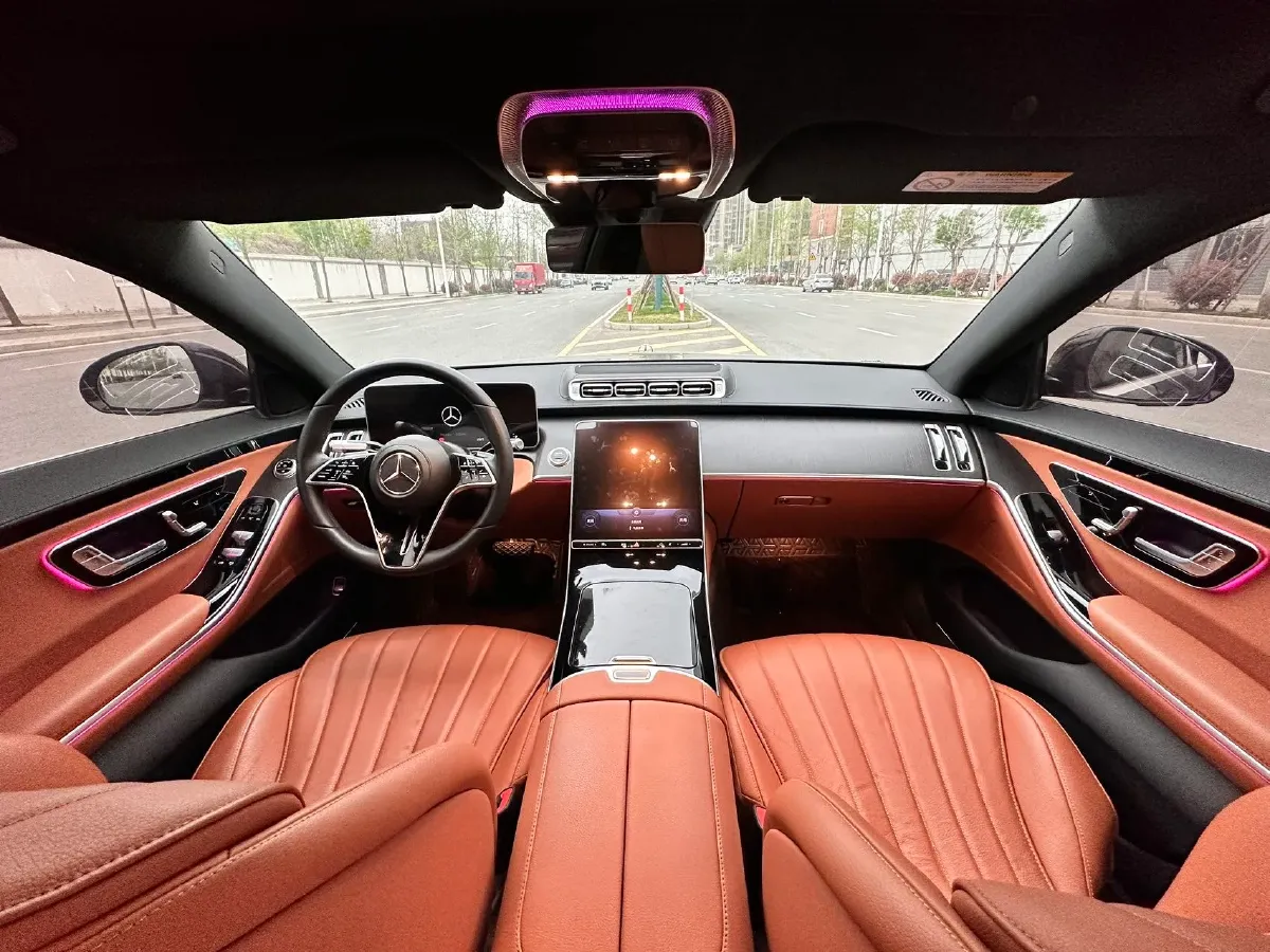 2022 Mercedes-Benz S Class 2.5T 313HP L6 9AT,autocango,china used car exporter,china ev exporter,chinese used car exporter,chinese used ev exporter