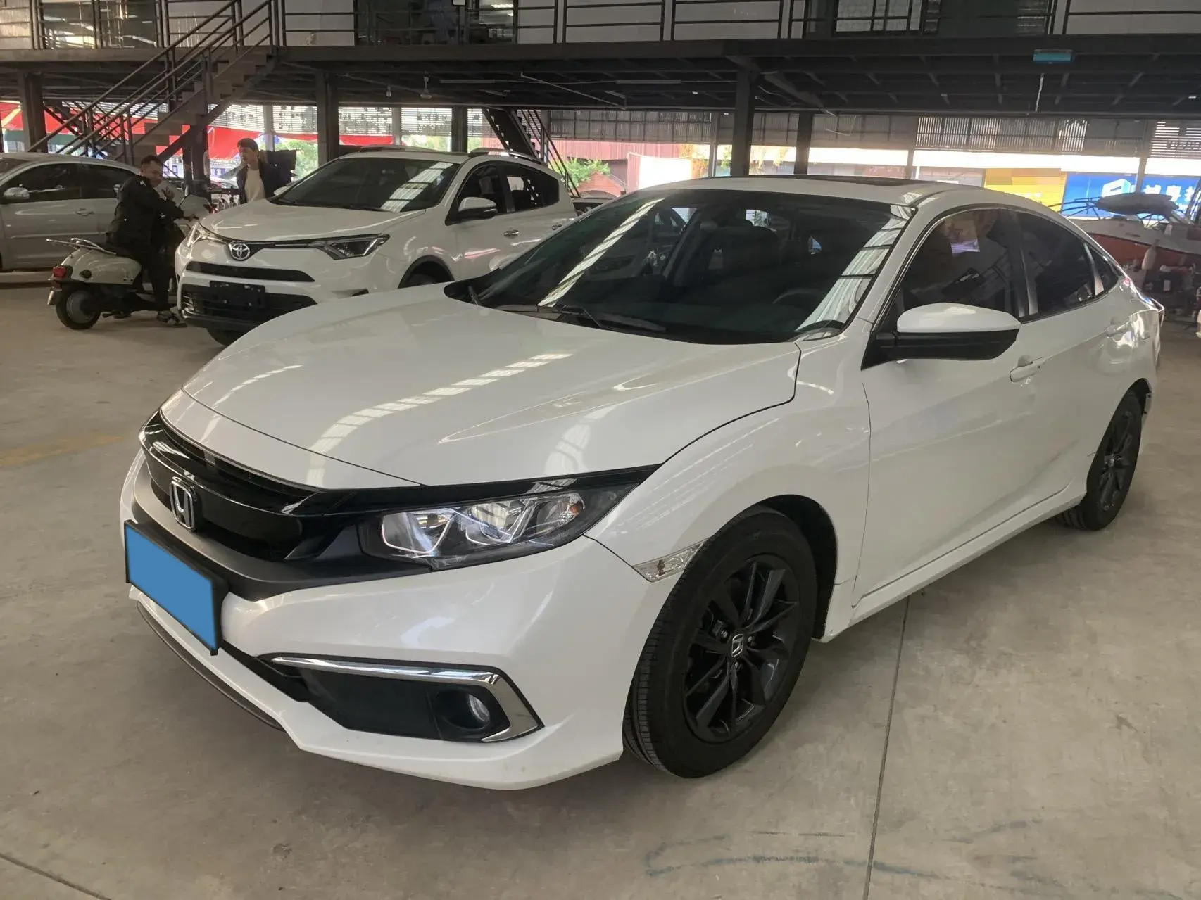 2019 HONDA CIVIC view 1