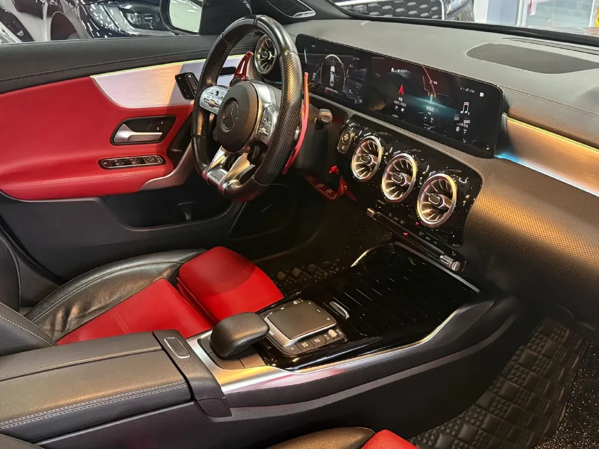 2021 Mercedes-Benz CLA AMG 2.0T 306HP L4 7DCT,autocango,china used car exporter,china ev exporter,chinese used car exporter,chinese used ev exporter