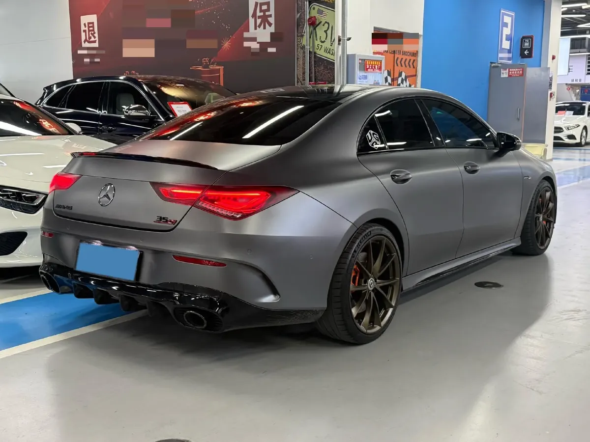 2021 Mercedes-Benz CLA AMG 2.0T 306HP L4 7DCT,autocango,china used car exporter,china ev exporter,chinese used car exporter,chinese used ev exporter