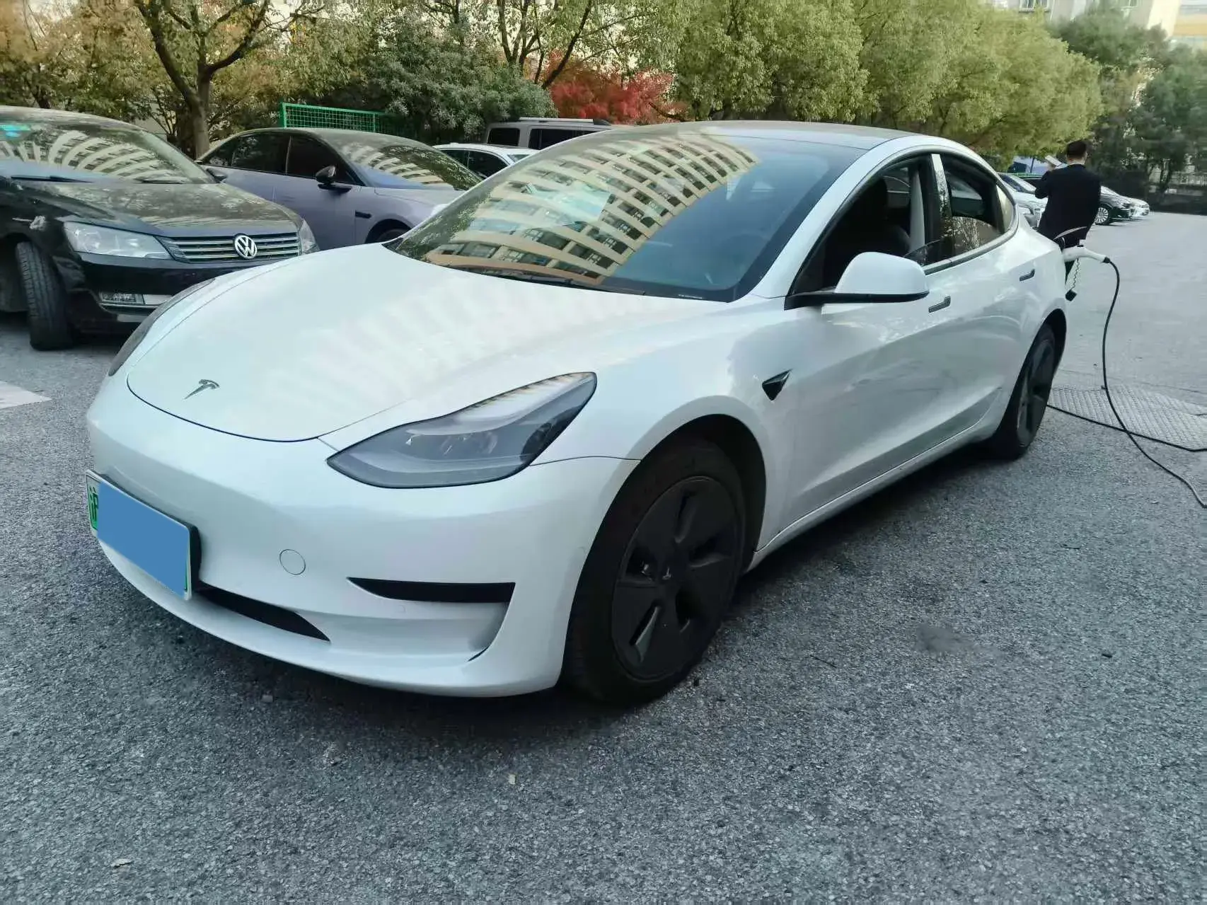 2021 TESLA MODEL view 1