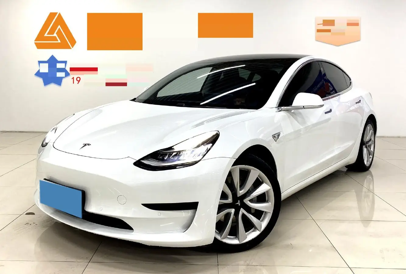 2020 Tesla Model 3 BEV 52KWH