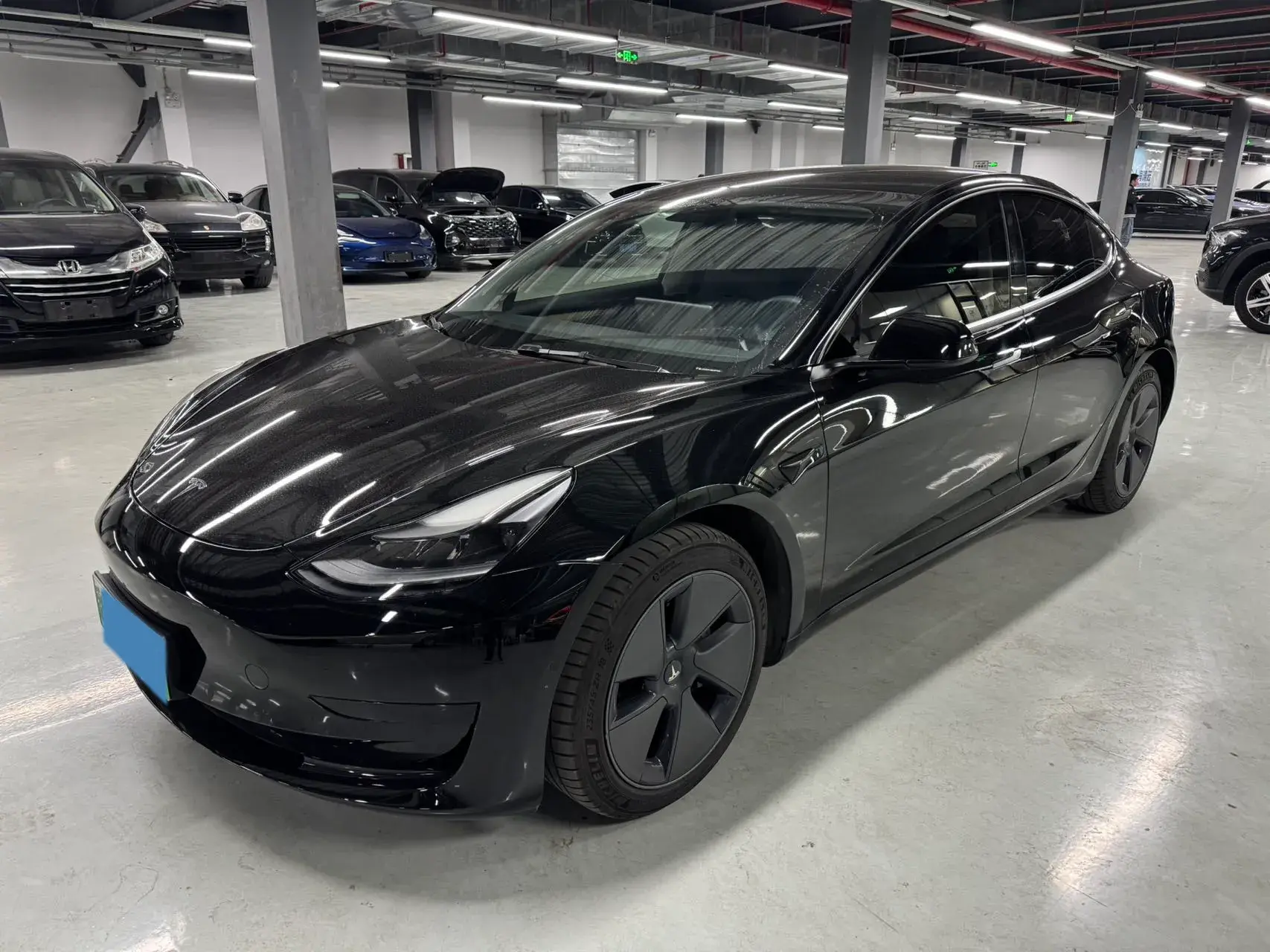 2021 TESLA MODEL view 1