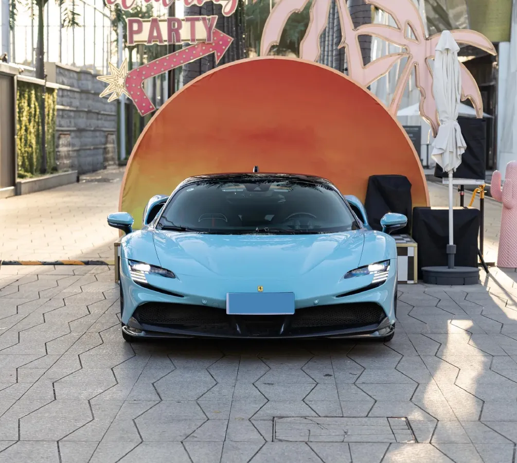 2020 Ferrari SF90 3.9T 781HP V8 8DCT PHEV 7.9KWH,autocango,china used car exporter,china ev exporter,chinese used car exporter,chinese used ev exporter