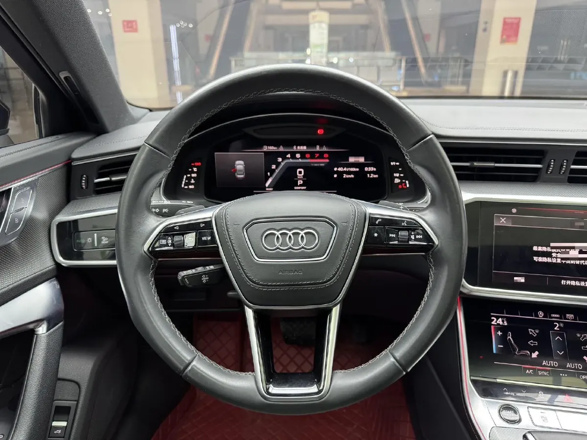2023 Audi A6L 2.0T 190HP L4 7DCT,autocango,china used car exporter,china ev exporter,chinese used car exporter,chinese used ev exporter