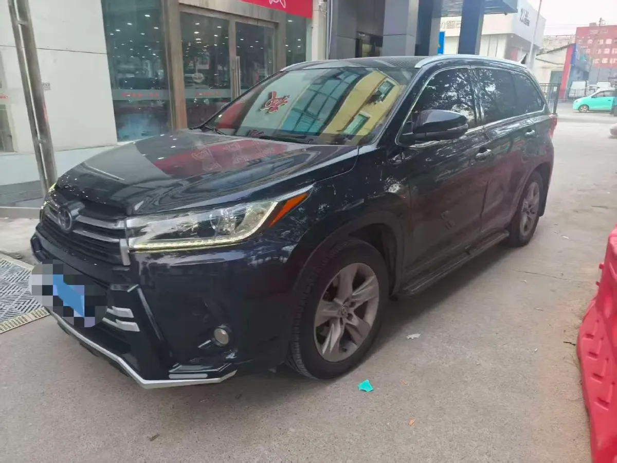 2018 Toyota Highlander 2.0T 220HP L4 6AT,autocango,china used car exporter,china ev exporter,chinese used car exporter,chinese used ev exporter