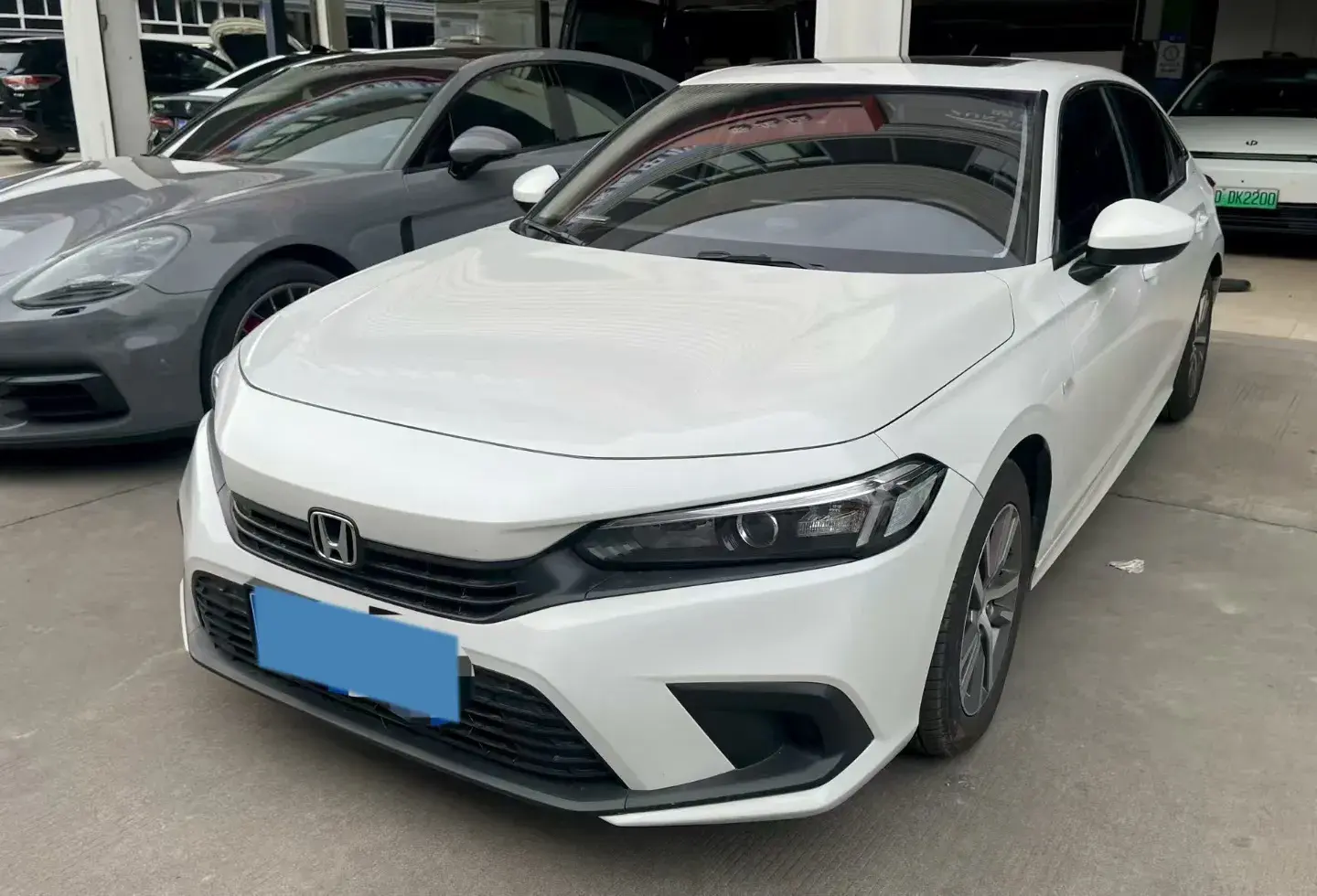 2022 HONDA CIVIC view 1