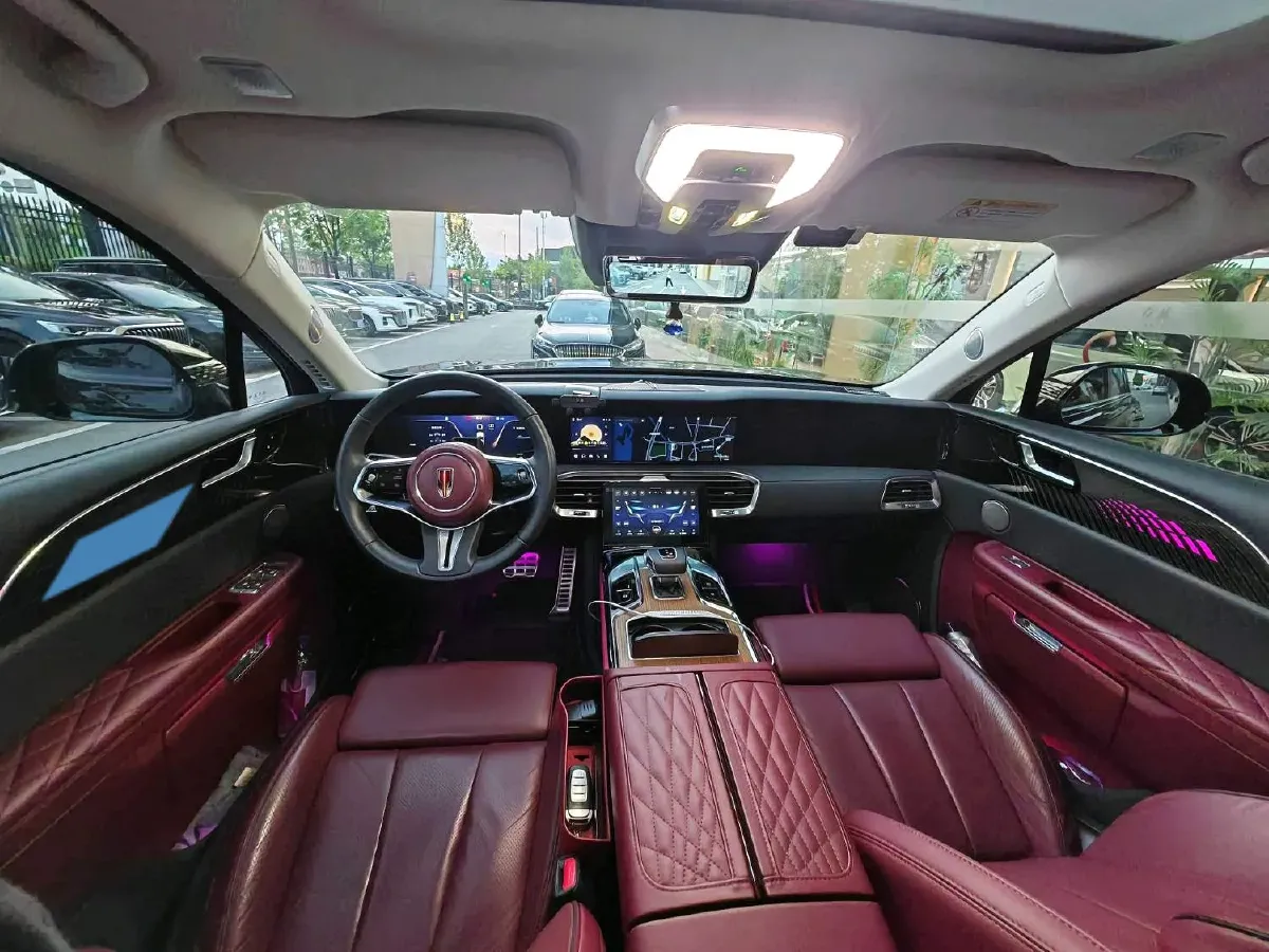 2021 HongQi E-HS9 BEV 99KWH,autocango,china used car exporter,china ev exporter,chinese used car exporter,chinese used ev exporter