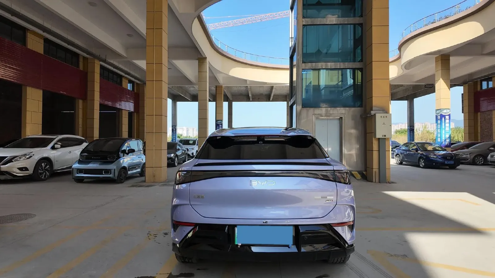 2025 BYD Sea Lion 07 BEV 80.64KWH,autocango,china used car exporter,china ev exporter,chinese used car exporter,chinese used ev exporter