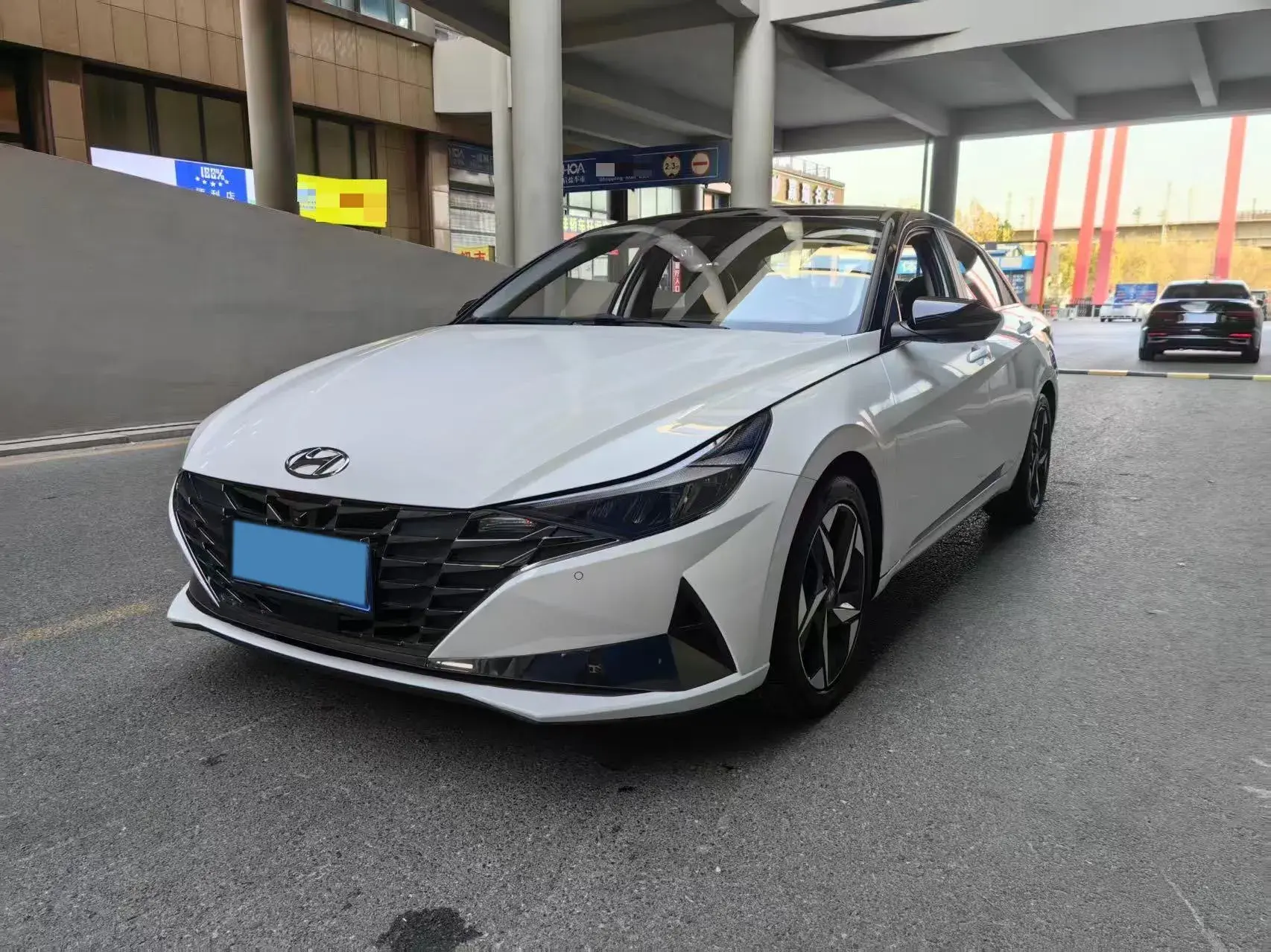 2021 HYUNDAI ELANTRA view 1