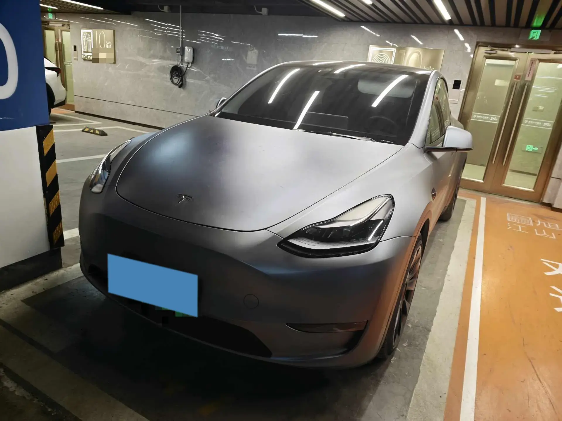2021 TESLA MODEL view 1