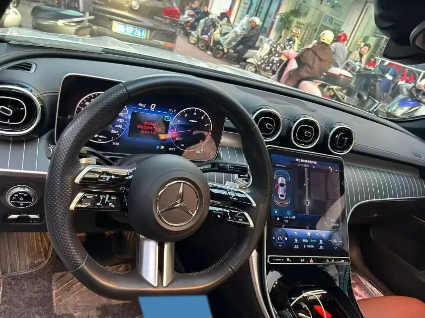 2023 Mercedes-Benz C Class 1.5T 170HP L4 9AT,autocango,china used car exporter,china ev exporter,chinese used car exporter,chinese used ev exporter