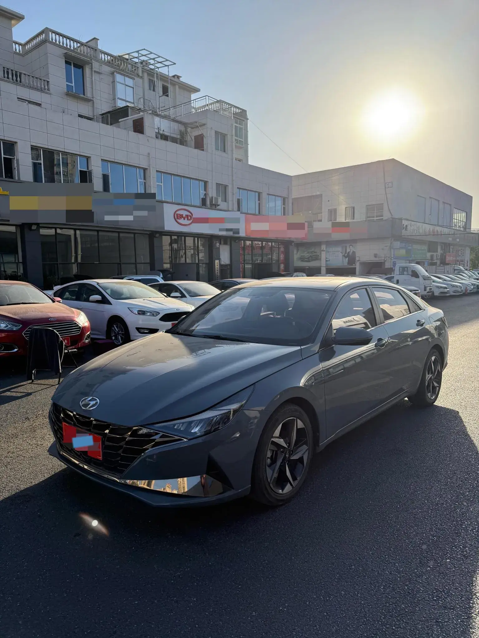 2021 HYUNDAI ELANTRA view 1