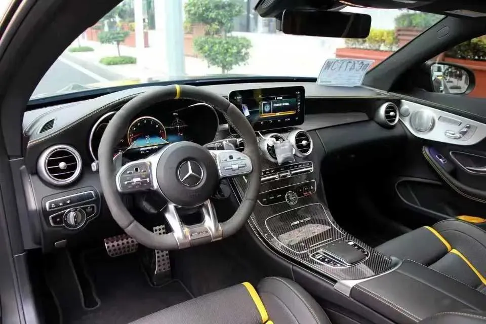 2021 Mercedes-Benz C AMG 4.0T 476HP V8 9AT,autocango,china used car exporter,china ev exporter,chinese used car exporter,chinese used ev exporter