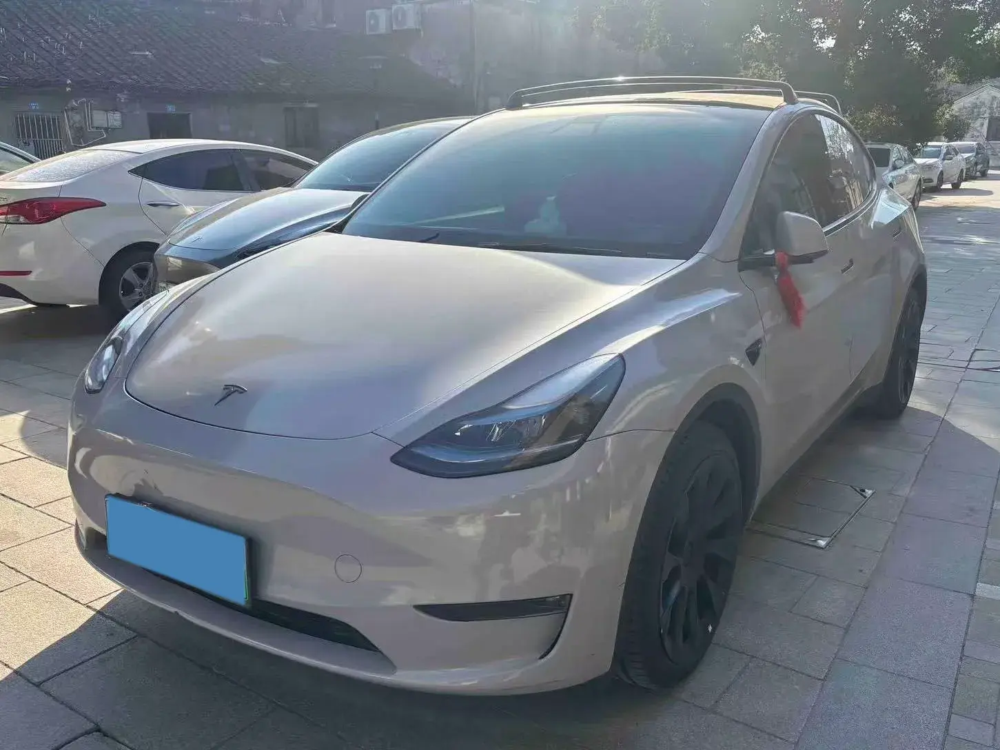2022 TESLA MODEL view 1