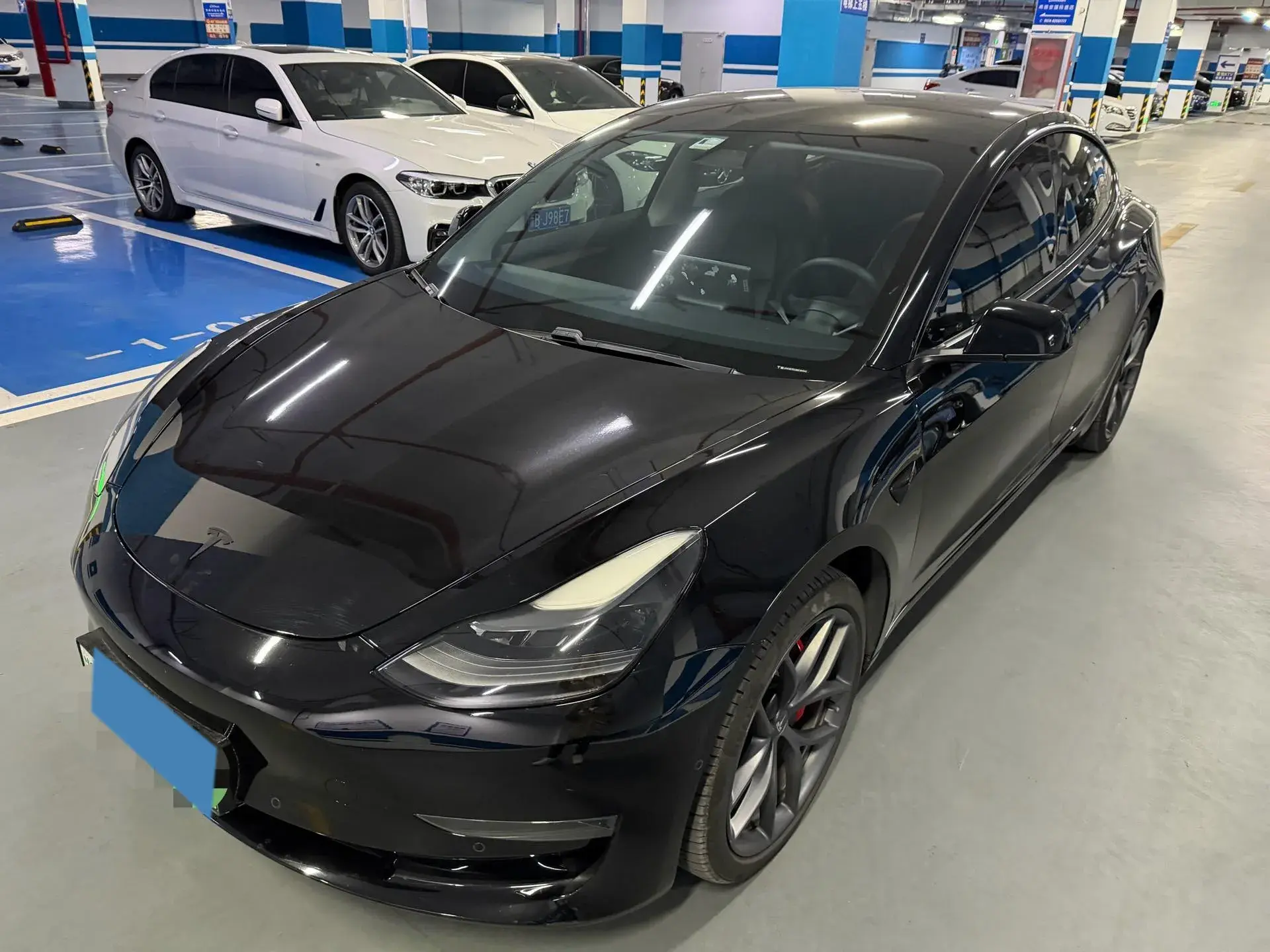 2021 TESLA MODEL view 1