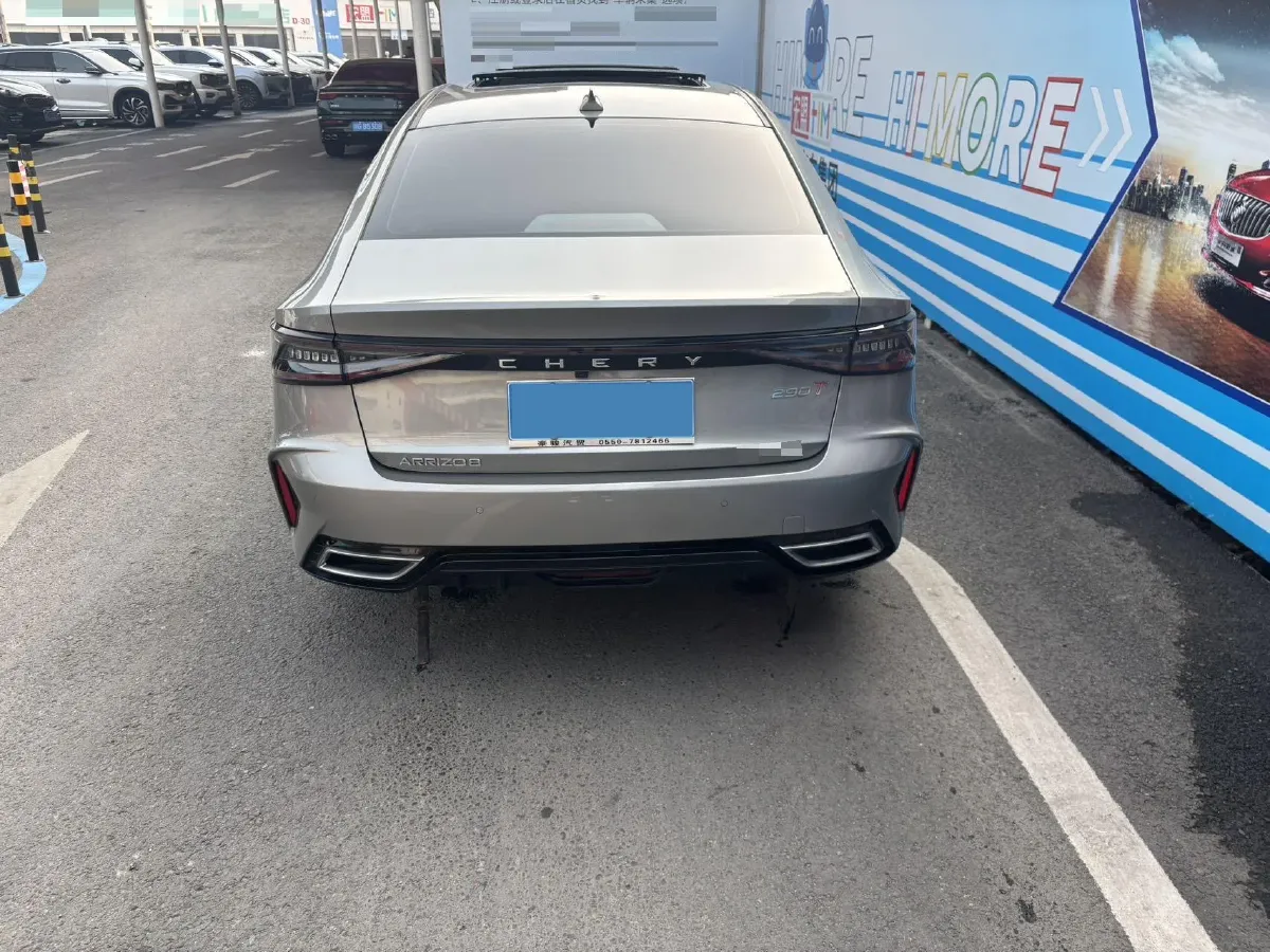 2022 Chery Arrizo 8 1.6T 197HP L4 7DCT,autocango,china used car exporter,china ev exporter,chinese used car exporter,chinese used ev exporter